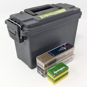 700 Rnd .22 S & LR Cartridges w/ Ammo Can