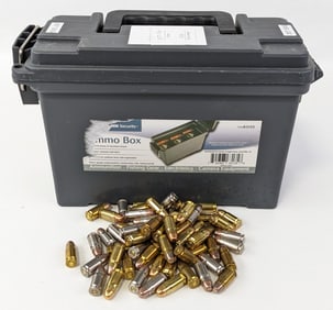 500 Rnd Sig & Speer .357 SIG JFP Cartridges w/ Ammo Can