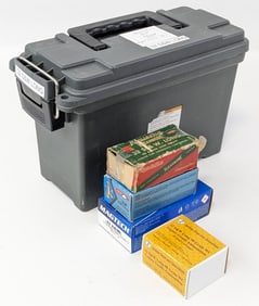 253 Rnd Various Brand .32 S&W Long Cartridges w/ Ammo Can