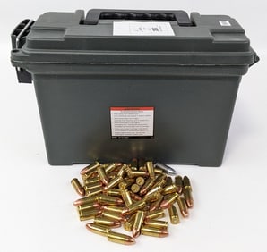 1000 Rnd Blazer & Federal Loose 9mm FMJ Cartridges