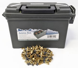 1000 Rnd Loose Remington .22 LR Subsonic Soft HP Cartridges w/ Ammo Can