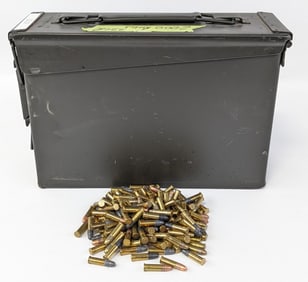 2000 Rnd Loose Various Brand .22 LR Cartridges w/ Ammo Can