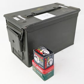 600 Rnd Wolf 7.62 x 39mm JHP Cartridges w/ Ammo Can