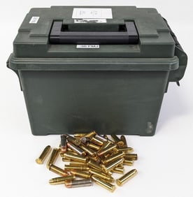 600 Rnd Loose .38 Spl FMJ Cartridges w/ Ammo Can
