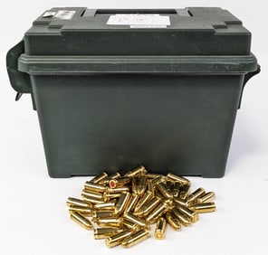 1000 Rnd Sellier & Bellot 9mm 115gr FMJ Cartridges w/ Ammo Can