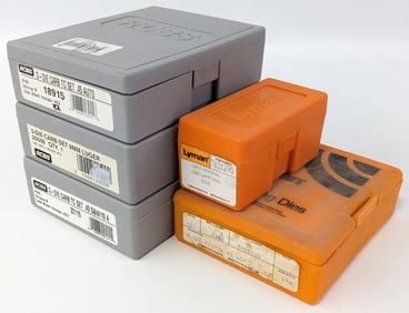 RCBS & Lyman .45 ACP, 9mm, & .40 S&W Reloading Die Sets