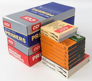 CCI & Remington Small & Large Rifle Primers