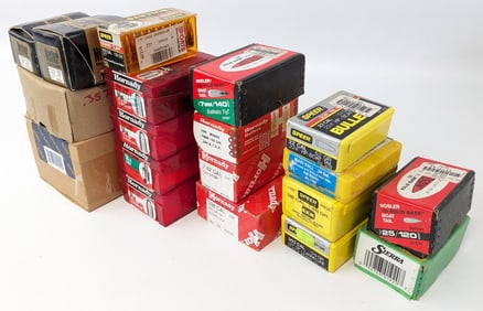 Various Brand & Caliber Reloading Bullets