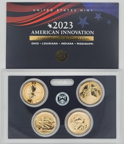 2023 US Mint American Innovation $1 Coin Reverse Proof Set
