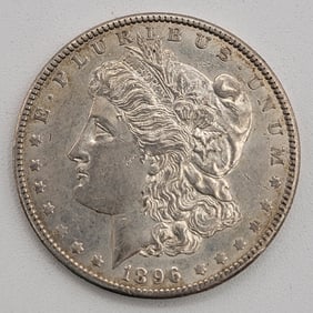 1896-O United States Morgan Silver Dollar