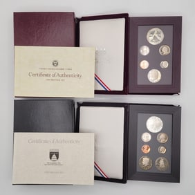 1988 & 1989 U.S. Mint Prestige Proof Sets