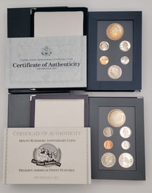 1990 & 1991 U.S. Mint Prestige Proof Sets