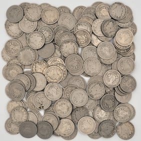 160 Mixed Date Liberty Head "V" Nickels