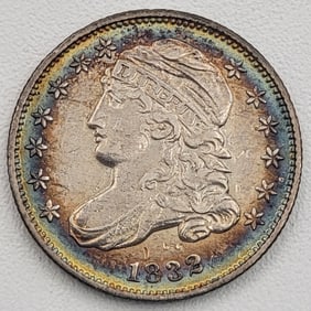 U.S. 1832 Capped Bust Silver Dime Variety 2