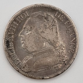 France 1815-I 5 Francs Silver Coin