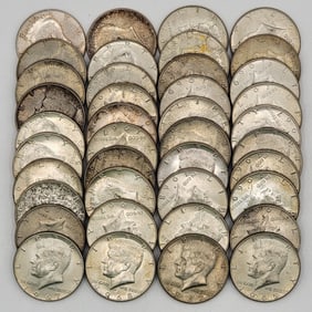 $20 Face Value Of 40% Silver Kennedy Half Dollars