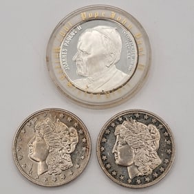 (3) Mixed Theme 1 Ounce .999 Fine Silver Rounds