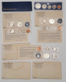 (5) 1965 & (1) 1966 U.S. Special Mint Sets