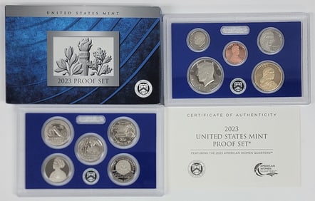 2023 US Mint Proof Set In Box With COA