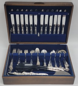 98 Pc. Gorham "Rondo" Sterling Silver Flatware Set