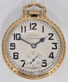 1948 Hamilton 992B Railroad Special Pocket Watch