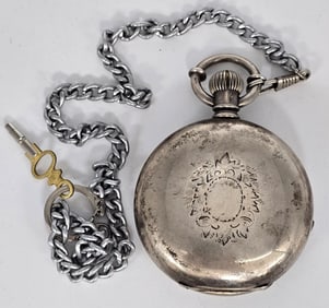 1879 Hampden Springfield Hunting Case Pocket Watch