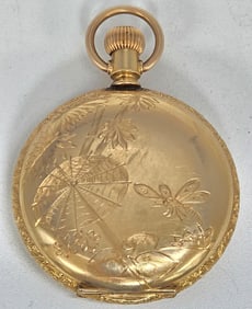 1893 Elgin Grade 117 Hunting Case Pocket Watch