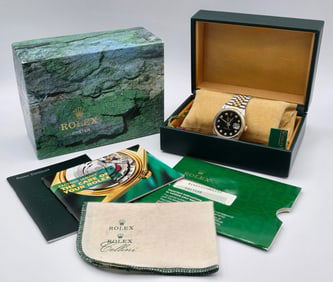 2000 Men's Rolex Oyster Perpetual Datejust Two-Tone Wrist Watch