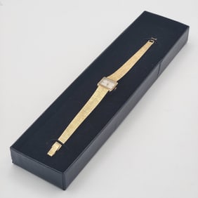 Vintage Ladies Ebel 14K Yellow Gold Case & Band Wristwatch