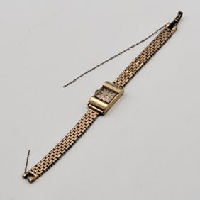 Vintage Ladies Wittnauer 14K Yellow Gold Wristwatch