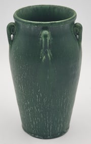 Ephraim Faience Art Pottery Five Handle Vase