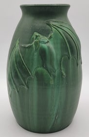 Ephraim Faience Art Pottery Bat Vase