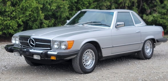 1979 Mercedes-Benz 450SL Convertible With Hard Top