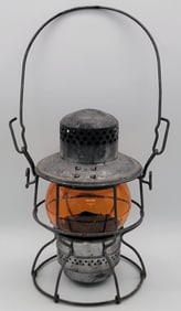 Vintage Adlake Kero Chicago Transit Authority Railroad Lantern