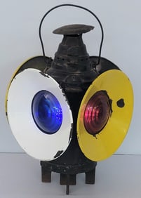 Vintage Dressel 4 Lens Railroad Switch/Signal Lamp