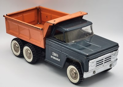 Vintage Structo Pressed Steel Hydraulic Dump Truck