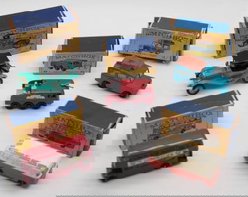 (5) Vintage Lesney Matchbox Vehicles In Original Boxes