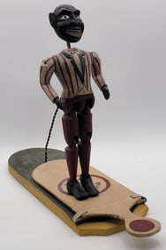 Folk Art Black Americana Dancin' Ballerina Toy