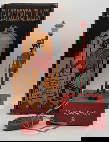 1950's Bell Products "Dancing Dan" Plastic Toy With Box