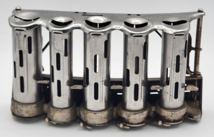 Vintage Chicago Transit Authority McGill 5 Barrel High Speed Coin Changer