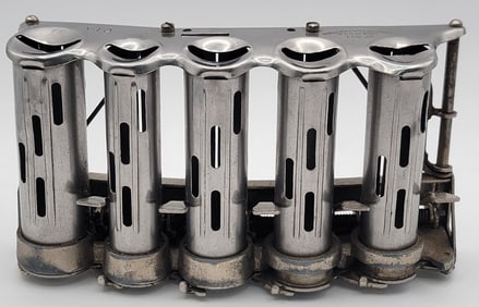 Vintage Chicago Transit Authority McGill 5 Barrel High Speed Coin Changer