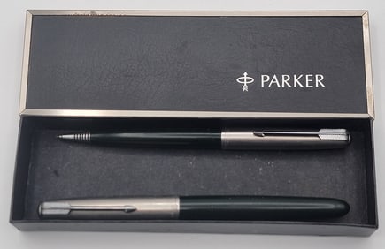 Vintage Parker 51 Fountain Pen & Pencil Set