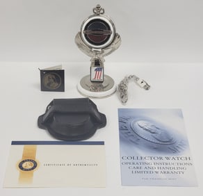 New in box Franklin Mint Harley-Davidson Superglide Pocket Watch