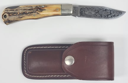 1978 Aurum Harley-Davidson 75th Anniversary Limited Edition Knife