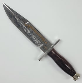 1990 Buck Harley-Davidson 15th Anniversary Black Hills Commemorative Bowie Knife