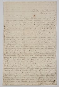 Civil War Letter 25th Illinois Infantry Slavery & Emancipation Content