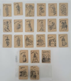 37 Pc. Original Civil War Card Game