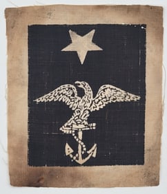 US Navy Post Civil War 1866 Petty Officer Distinction Mark Rate Patch