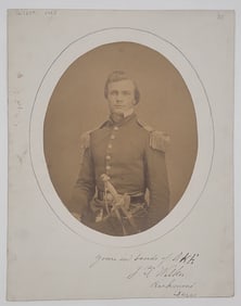 Original J.T. Walker Civil War Soldier Signed Photograph