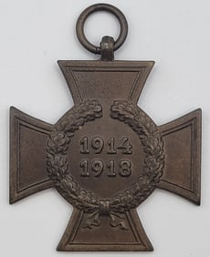 WWI German Honor Cross of the World War 1914/1918